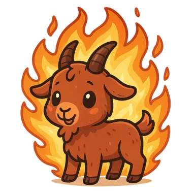 Original SDR image of a goat